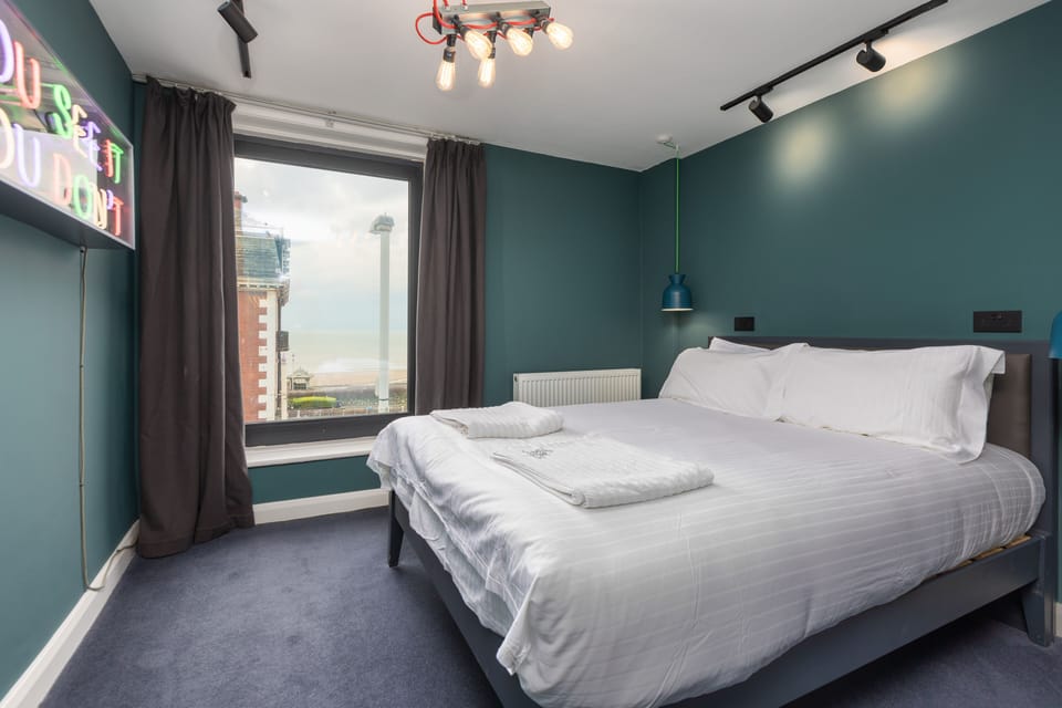 Now You See It Suite - Sea View | Egyptian cotton sheets, premium bedding, individually decorated