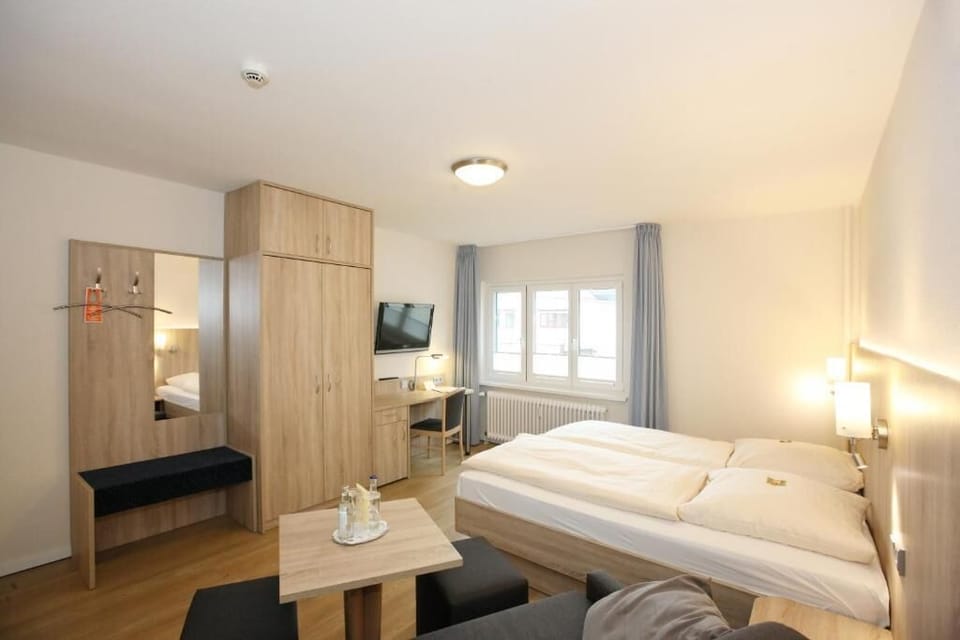 Individually decorated, individually furnished, desk, iron/ironing board