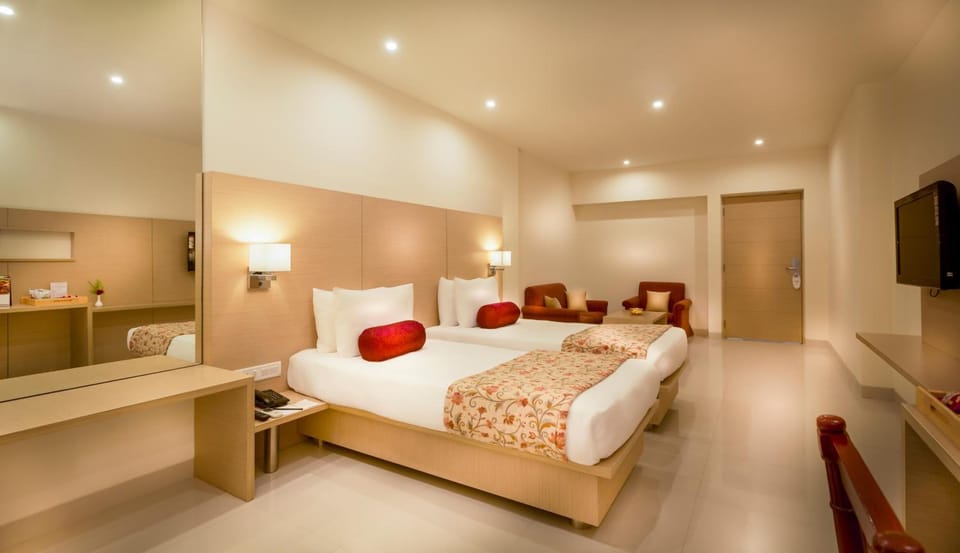 In-room safe, soundproofing, iron/ironing board (on request)