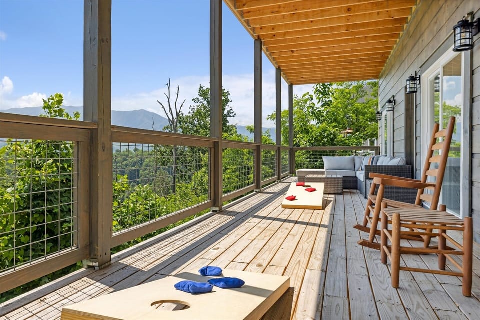 Cabin, 3 Bedrooms | Balcony