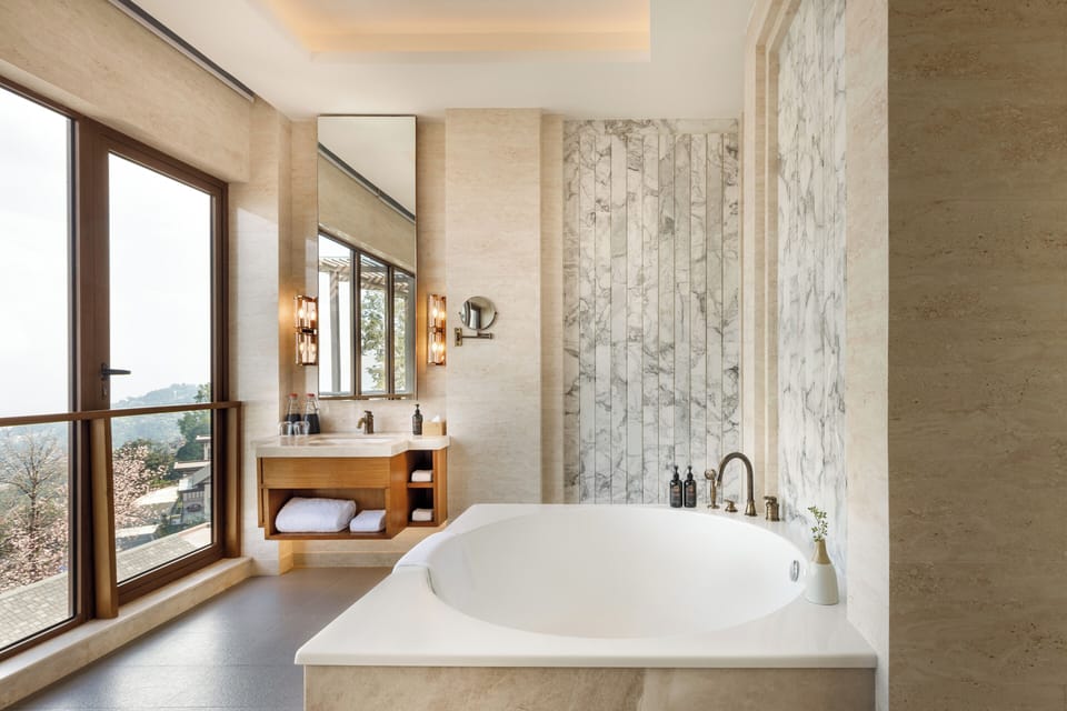Villa, 1 Bedroom | Bathroom | Rainfall showerhead, free toiletries, hair dryer, bathrobes
