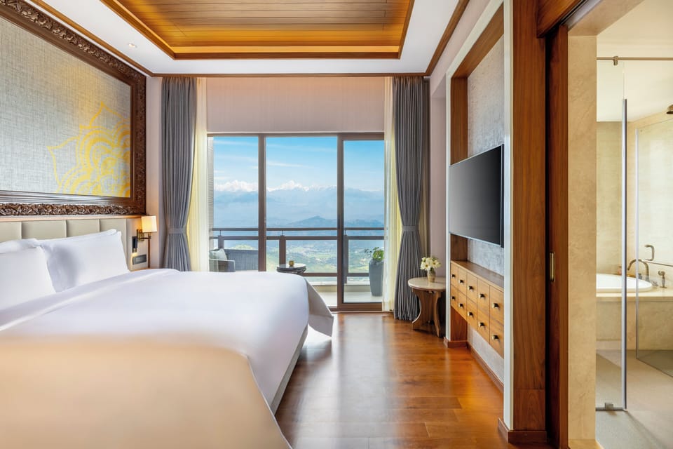 Deluxe Room, 1 King Bed (Himalayan View) | Minibar, in-room safe, laptop workspace, blackout drapes