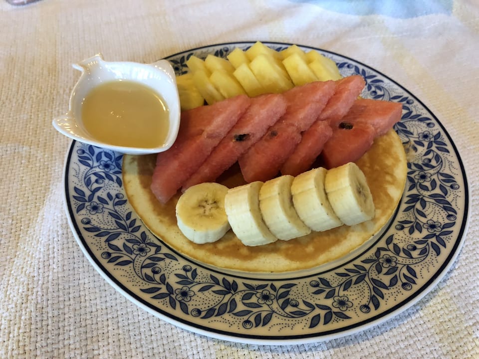 Daily cooked-to-order breakfast for a fee