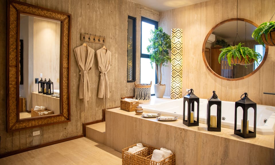 Couples treatment rooms, body treatments, hydrotherapy, aromatherapy