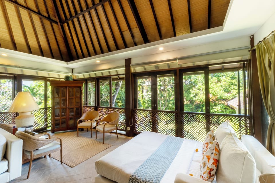 Family Villa, 3 Bedrooms, Garden View | In-room safe, desk, blackout drapes, free WiFi