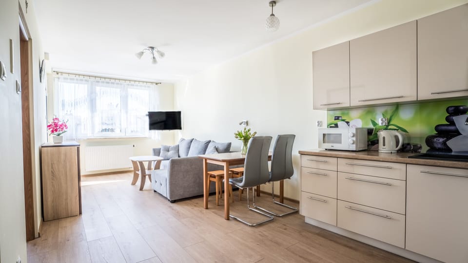 Apartment (33) | Living area | 30-inch flat-screen TV with cable channels, TV