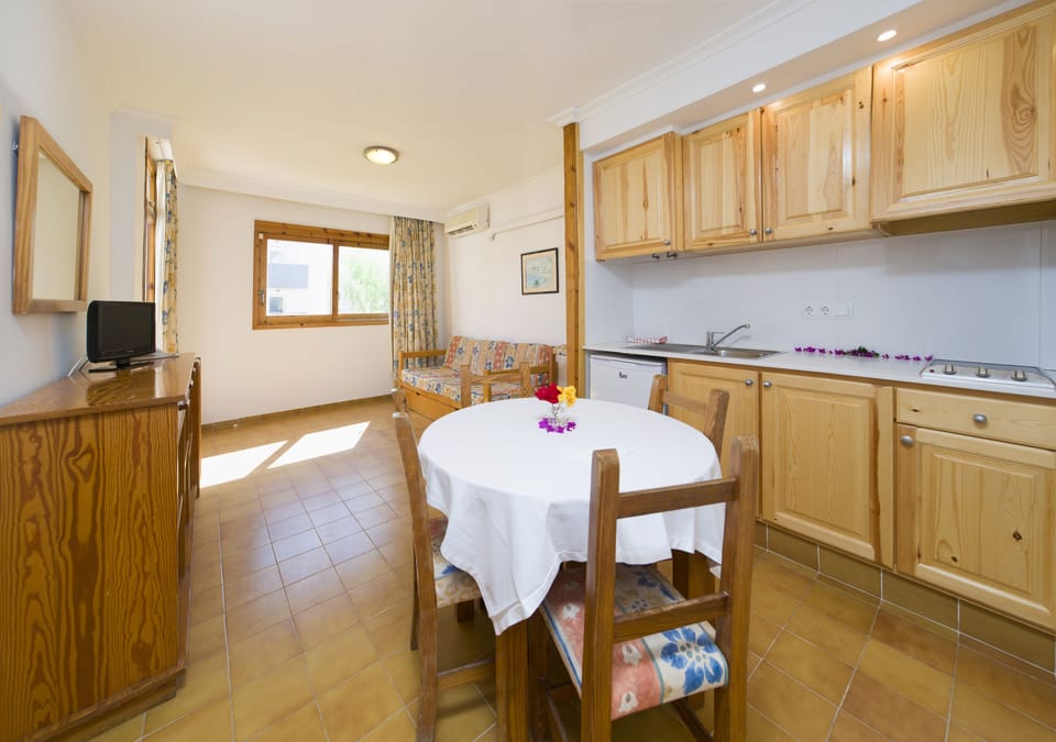 Desk, blackout drapes, cribs (surcharge), WiFi (surcharge)