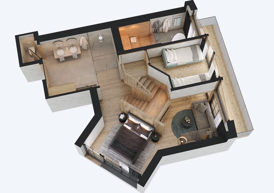 Panoramic Suite | 1 bedroom, premium bedding, in-room safe, desk