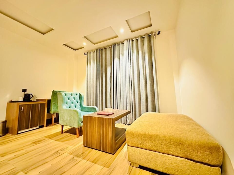Premium bedding, individually furnished, desk, laptop workspace