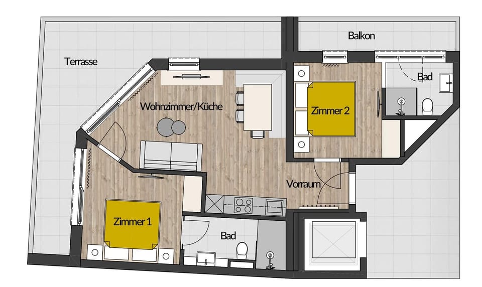 Family Apartment | Floor plan