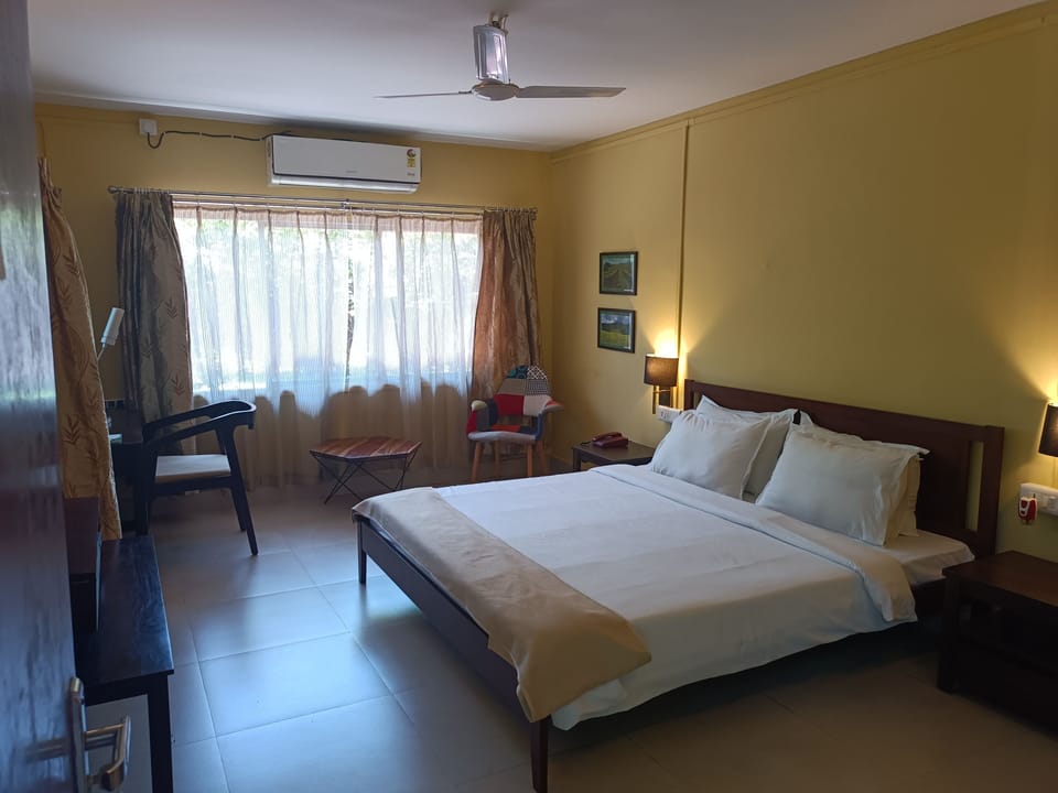 Deluxe Double Room | Desk, WiFi (free), bed sheets