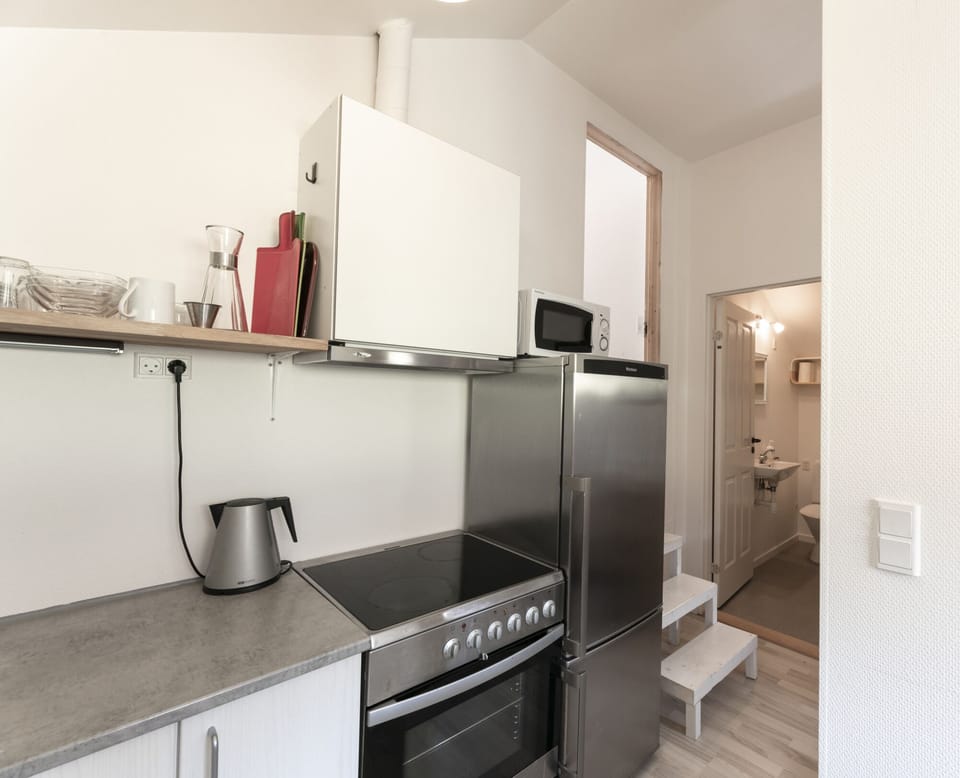 House | Private kitchen | Coffee/tea maker, full-size fridge, microwave, oven