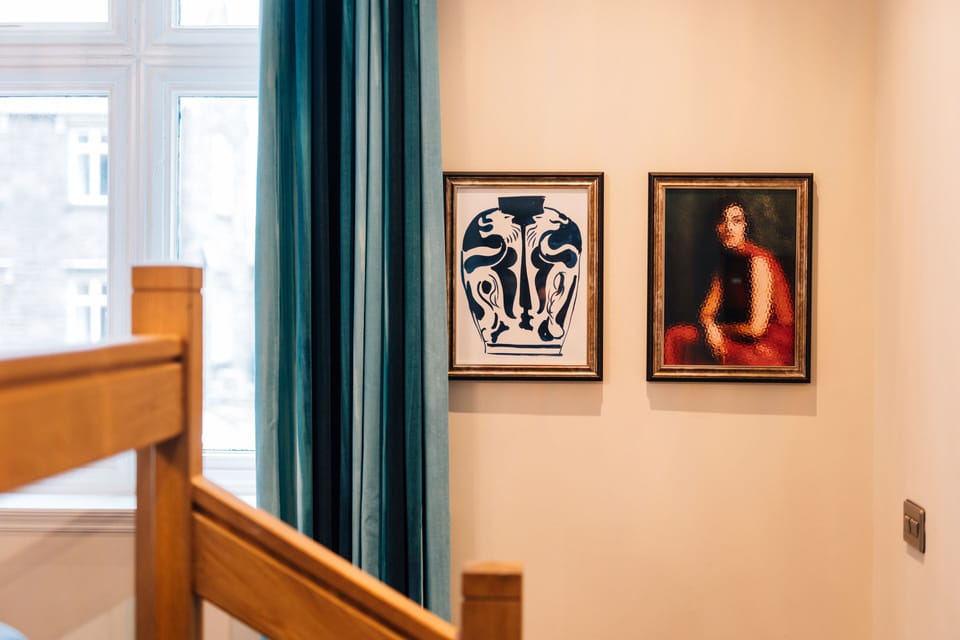 Church Suite | Living area | 55-inch LED TV with satellite channels, DVD player