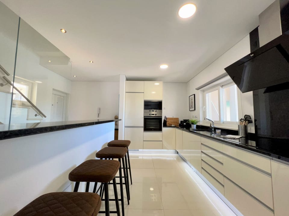 Apartment, 3 Bedrooms, Private Pool | Private kitchen | Coffee/tea maker, microwave, oven, dishwasher