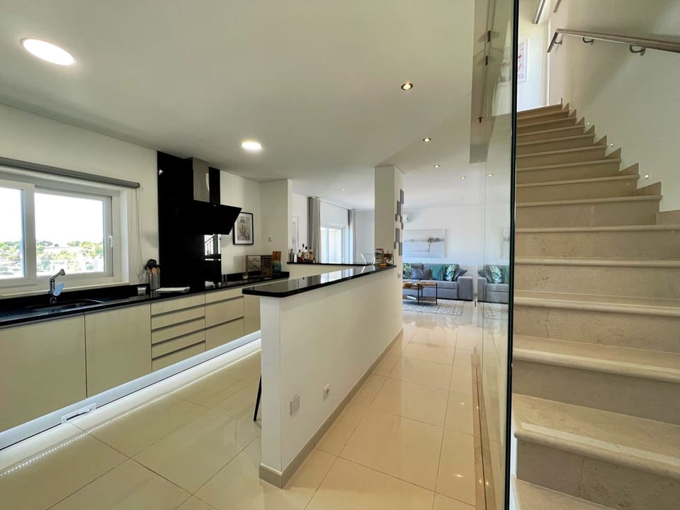Apartment, 3 Bedrooms, Private Pool | Private kitchen | Coffee/tea maker, microwave, oven, dishwasher