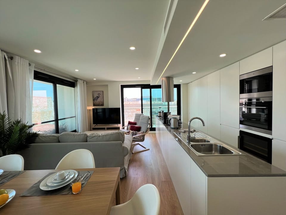 Apartment, 2 Bedrooms, 2 Bathrooms | Private kitchen | Microwave, oven, dishwasher, coffee/tea maker