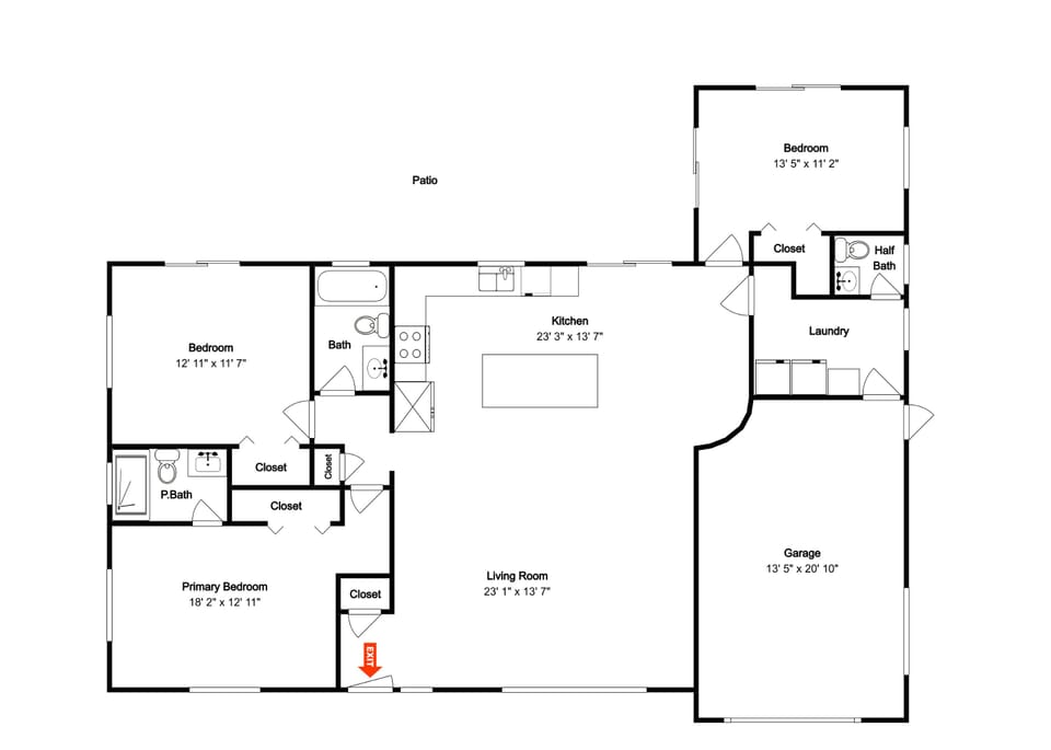 House (3 Bedrooms) | Property amenity