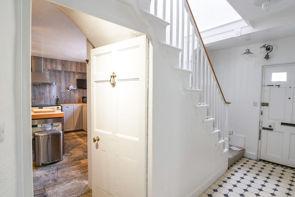 Fridge, dishwasher, electric kettle, toaster