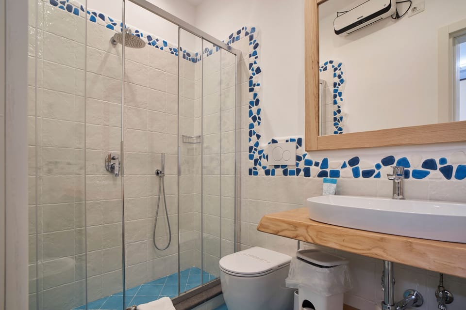 Shower, rainfall showerhead, hair dryer, bidet