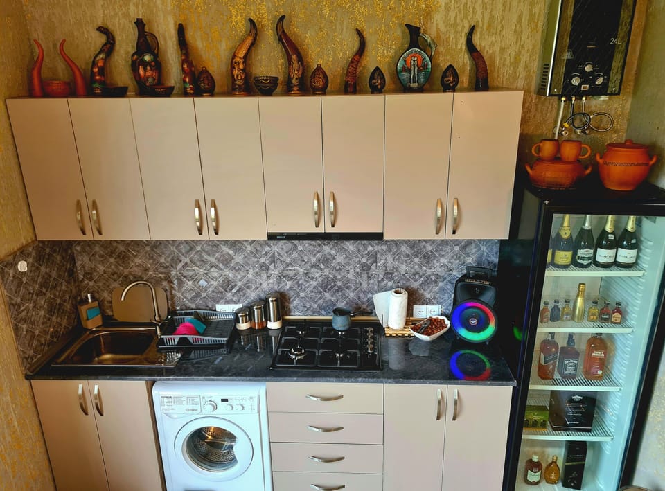 Shared fridge, microwave