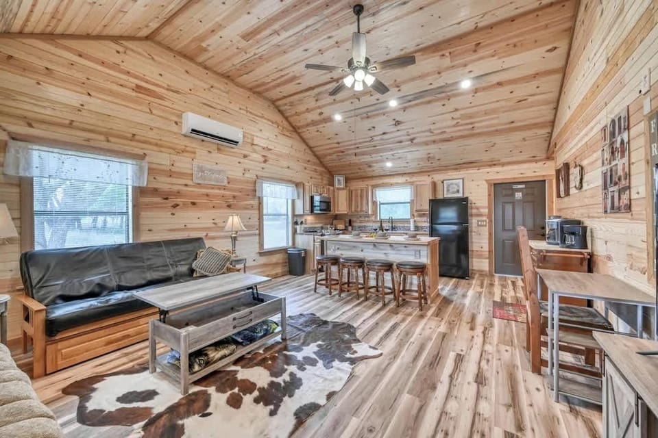 Cabin, Multiple Beds, Hot Tub (682 Old Comfort Opal) | Living area
