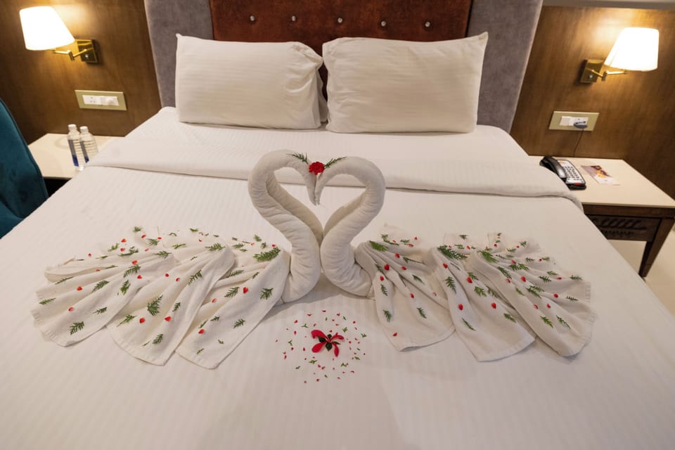 Deluxe Double Room | In-room safe, blackout drapes, iron/ironing board, free WiFi