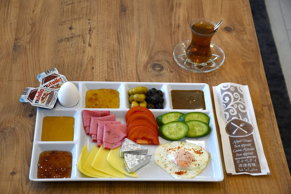 Daily local cuisine breakfast (TRY 200 per person)