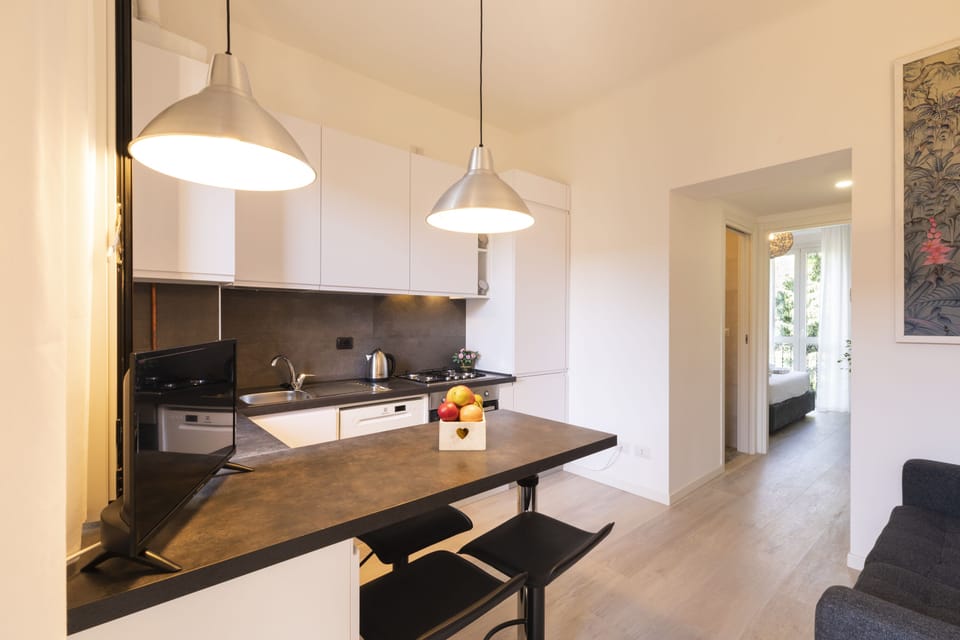 Design Apartment | Living area | Flat-screen TV