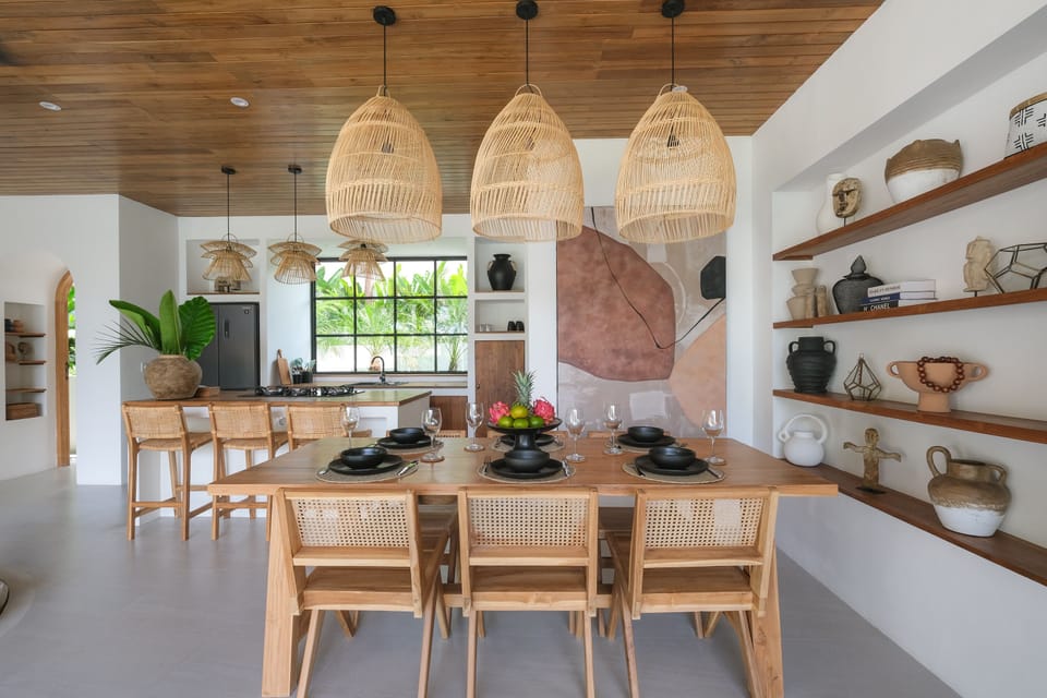 Villa, 2 Bedrooms | Dining room