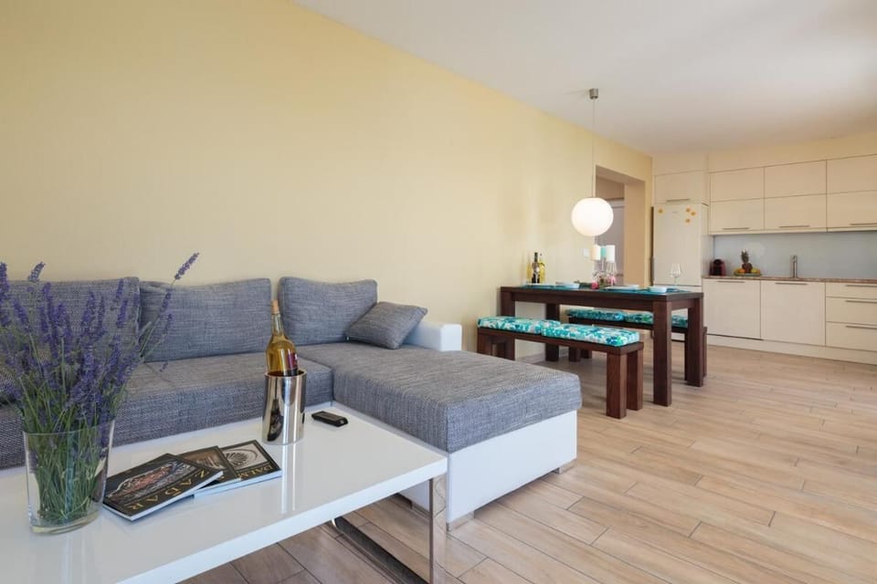 Apartment, 2 Bedrooms, Smoking, Balcony | Living area