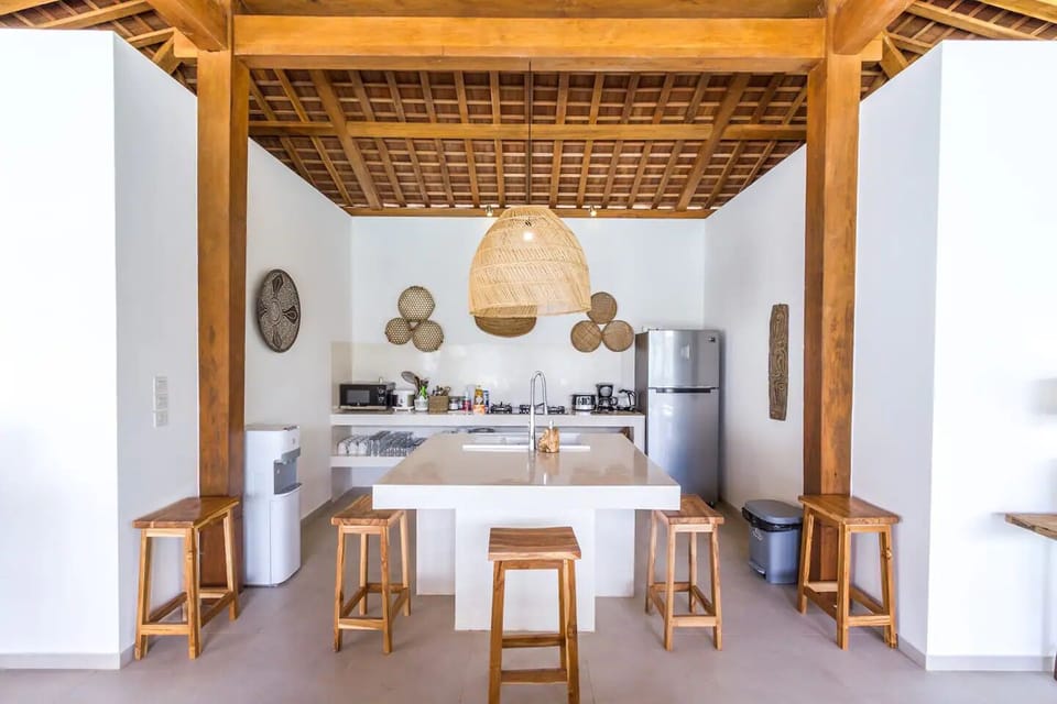 Deluxe Villa, 5 Bedrooms, Private Pool, Pool View | Private kitchen | Fridge, microwave, stovetop, electric kettle