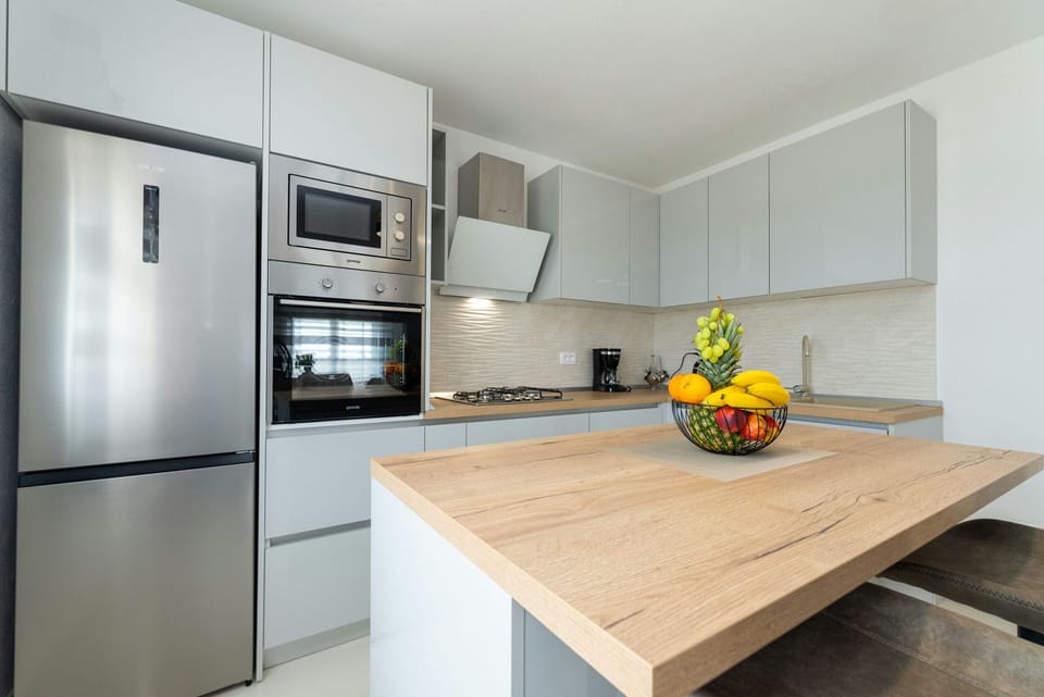 Villa, 2 Bedrooms, Private Pool, Mountain View | Private kitchen | Microwave, oven, dishwasher, coffee/tea maker