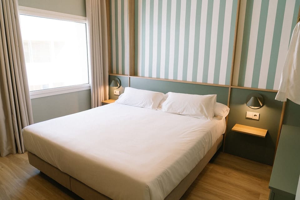 Design Double Room | Desk, laptop workspace, blackout drapes, iron/ironing board (on request)