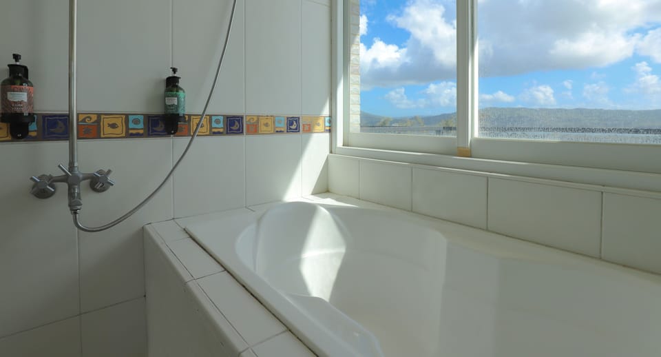 Hair dryer, towels