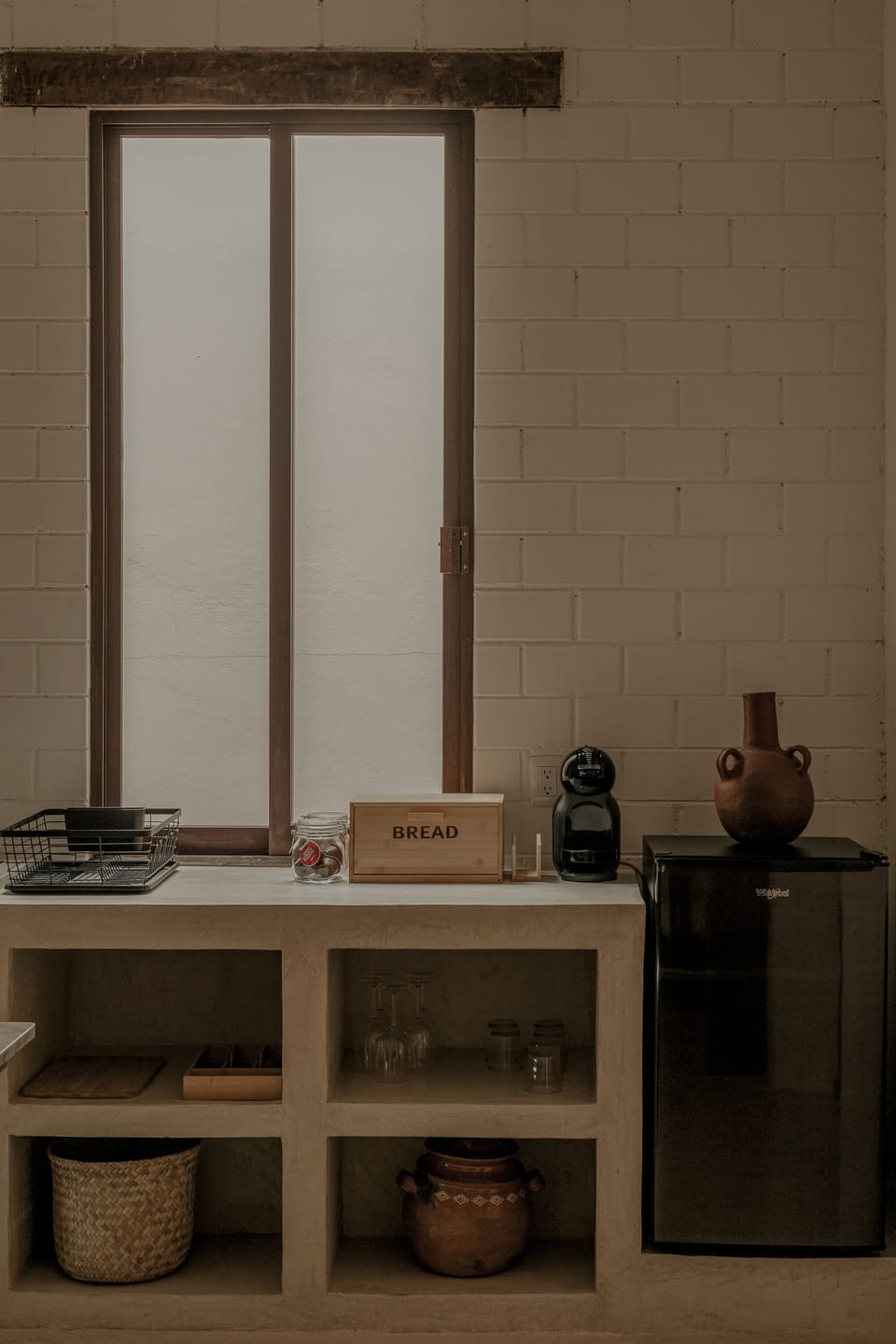 Apartment | Private kitchen | Espresso maker, coffee/tea maker, full-size fridge, electric kettle