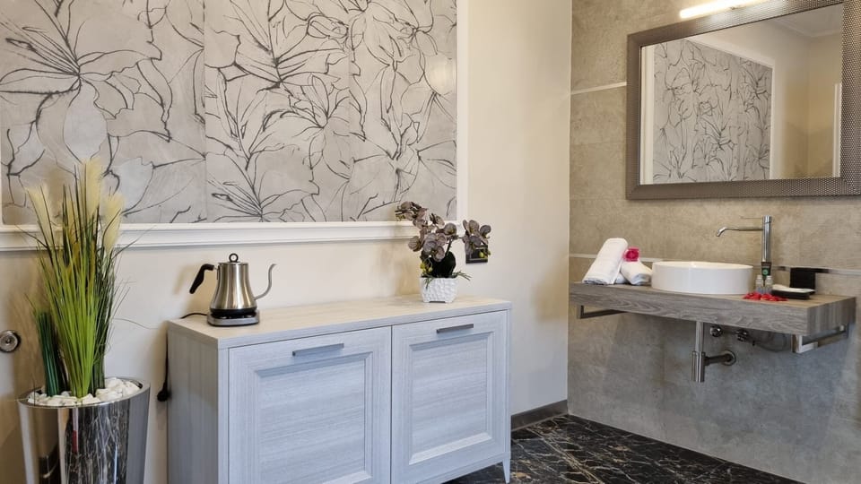 Exclusive Double Room | Bathroom | Shower, rainfall showerhead, free toiletries, hair dryer