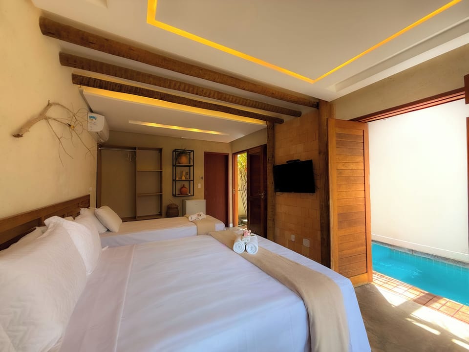 Premium Room, Private Pool, Pool View | Individually decorated, individually furnished, free WiFi, bed sheets