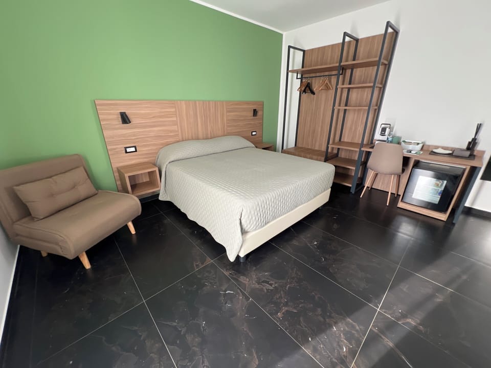 Standard Triple Room, Garden View | Premium bedding, down comforters, pillowtop beds, minibar
