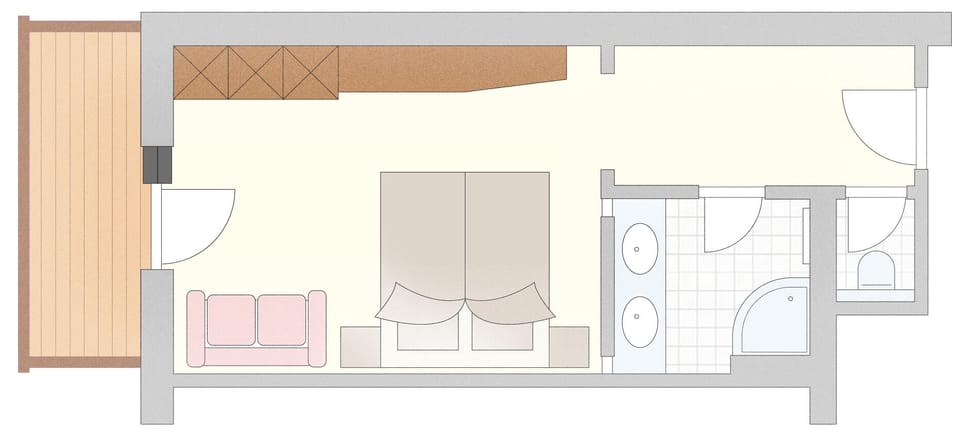 Basic Double Room | Cribs/infant beds, free WiFi, bed sheets