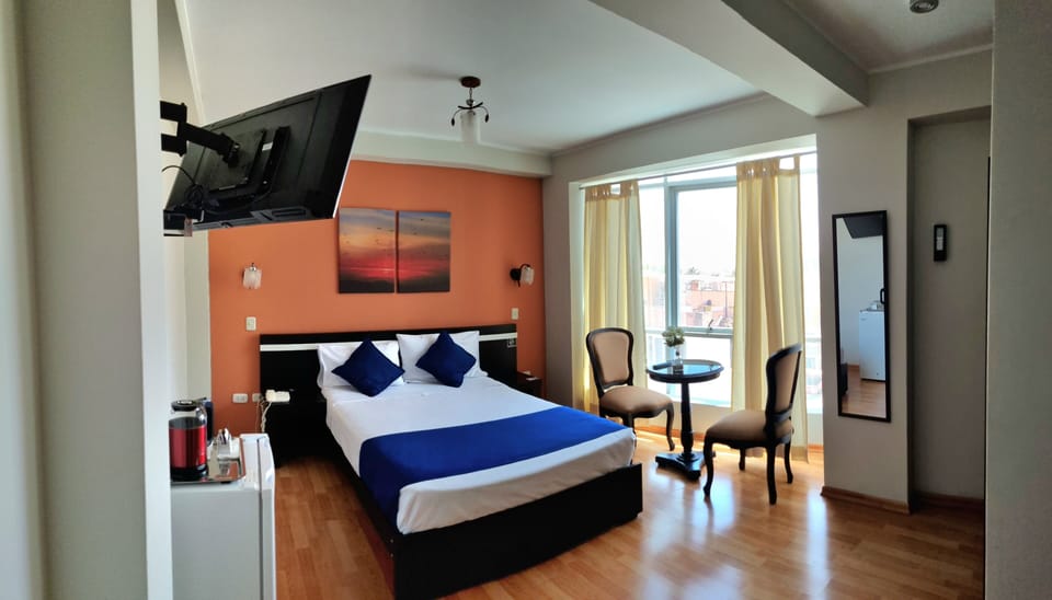 Executive Double Room | Hypo-allergenic bedding, individually decorated, individually furnished