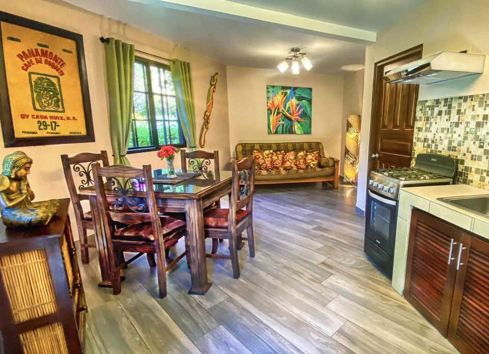 Junior Apartment, 1 Bedroom, Kitchen, Garden View (King) | Premium bedding, in-room safe, individually decorated
