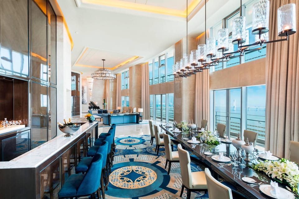 Presidential Suite, 2 Bedrooms, Balcony | Premium bedding, minibar, in-room safe, desk