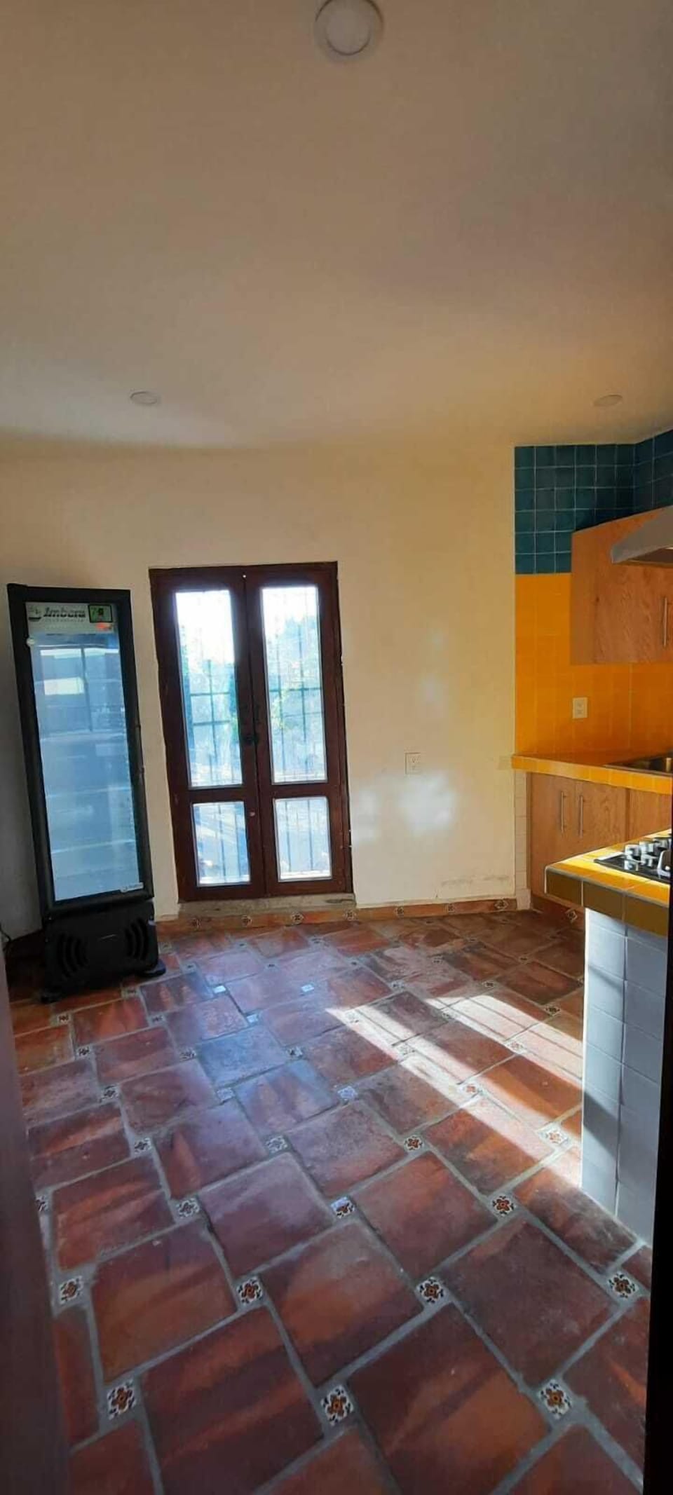 Shared fridge, microwave