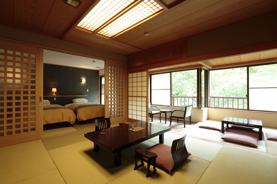 Japanese Western Style Room, Non Smoking | Living area | Flat-screen TV