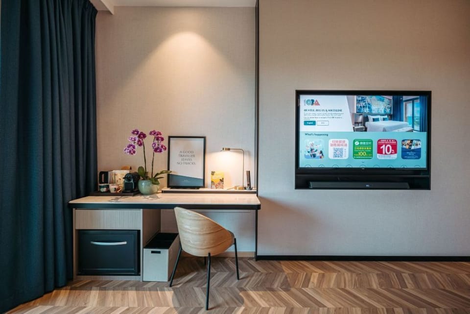 Minibar (free items), in-room safe, desk, iron/ironing board