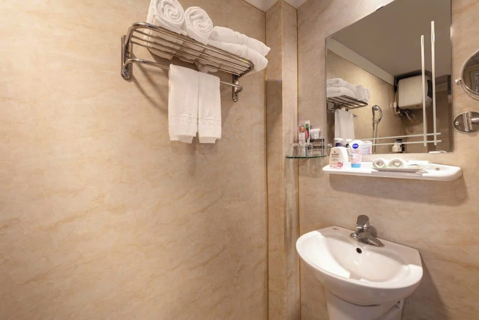 Superior Twin Room | Bathroom | Shower, free toiletries, hair dryer, bathrobes