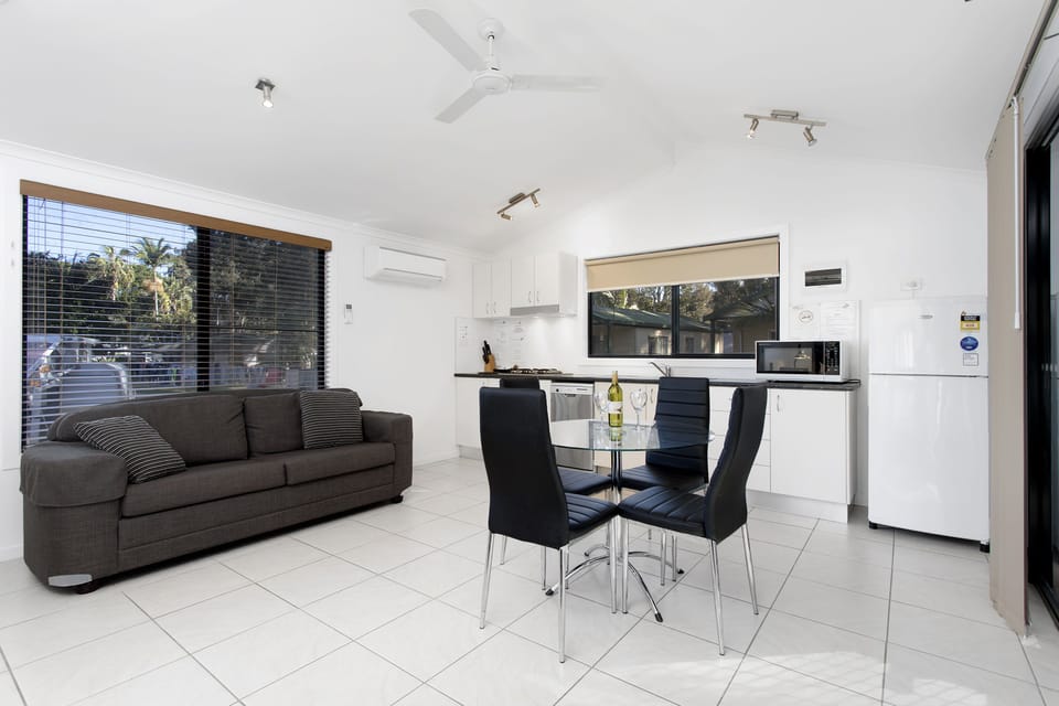 Studio Villa (Not Pet Friendly) - Sleeps 2 | Living area | Flat-screen TV, DVD player