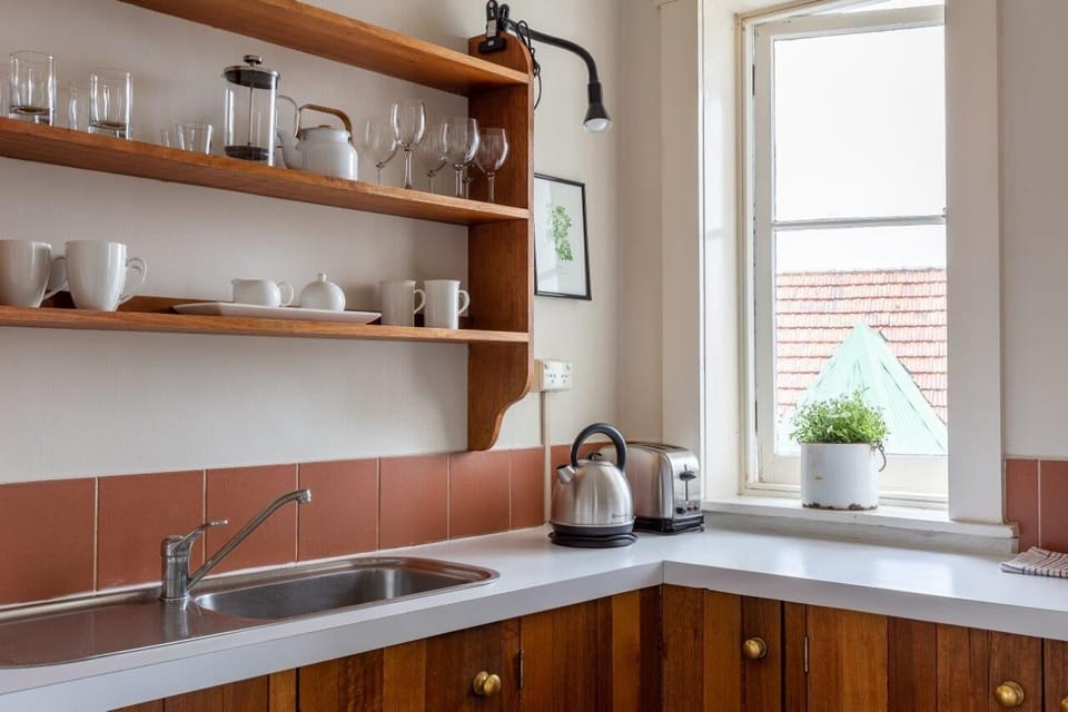 Large Two Bedroom Apartment | Private kitchen | Full-size fridge, microwave, stovetop, coffee/tea maker