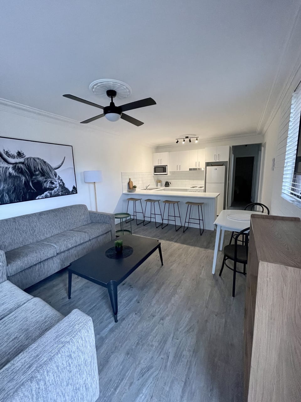 Three Bedroom Apartment | Living area | Flat-screen TV