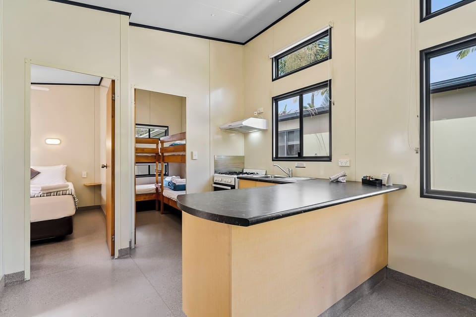 2 Bedroom Family Cabin | Iron/ironing board, WiFi (free), bed sheets